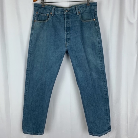 Levi’s 501 button fly men's jeans, 38x30 - Picture 7 of 8